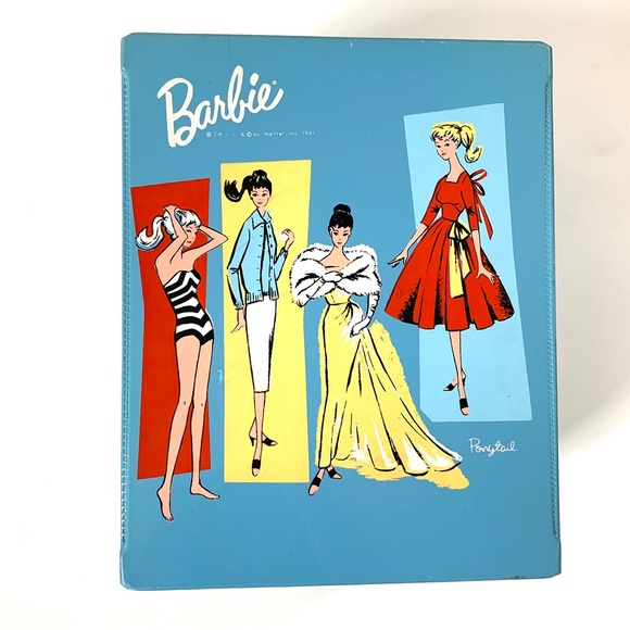 barbie carrying case vintage